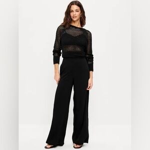 Old Navy Playa High Rise Wide Leg Pull On Drapey Rayon Pants sz Small Comfy NWT